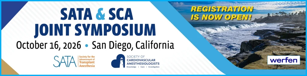sca sata joint symposium banner werfen